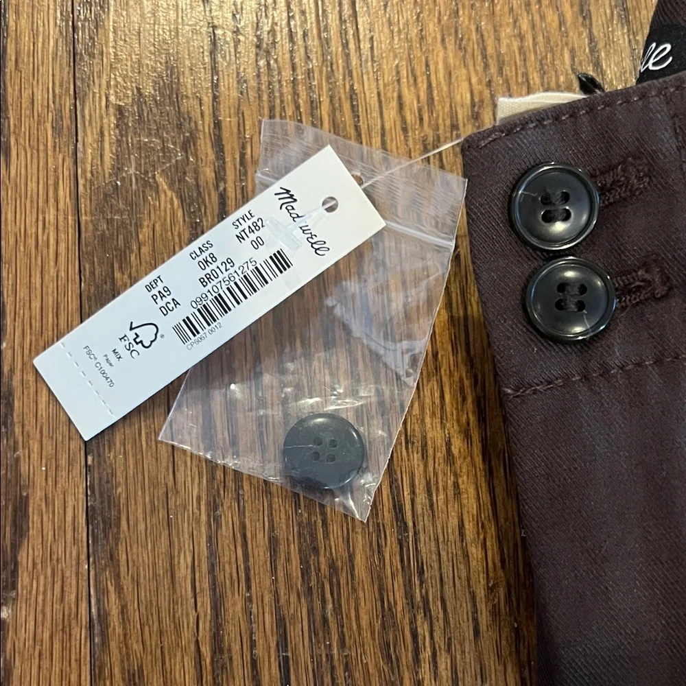 Madewell Harlow Wide-Leg Pant NWT - Picture 3 of 3